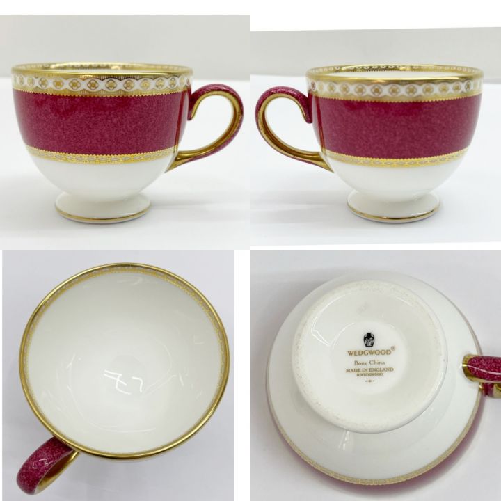 Wedgwood ウェッジウッド カップ&ソーサー ユーランダー パウダールビー パウダーブルー 2客セット｜中古｜なんでもリサイクルビッグバン