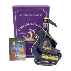 ◆◆ LASEN COGNAC ブランデー コニャック バイキングシップボトル ナイトブルー 700mⅬ 40度 Nランク 未開栓