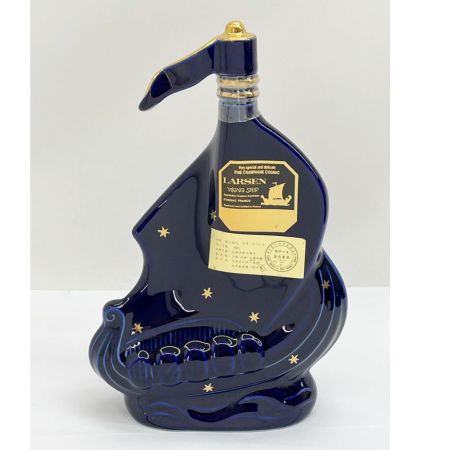  LASEN COGNAC ブランデー コニャック バイキングシップボトル ナイトブルー 700mⅬ 40度 未開栓