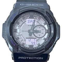  CASIO カシオ ジーショック G-SHOCK 腕時計 GA-150MF ブラック x シルバー Bランク