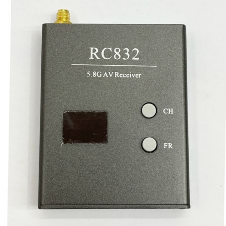   ドローン カメラ受信機 モニターセット   RC832 TS5823