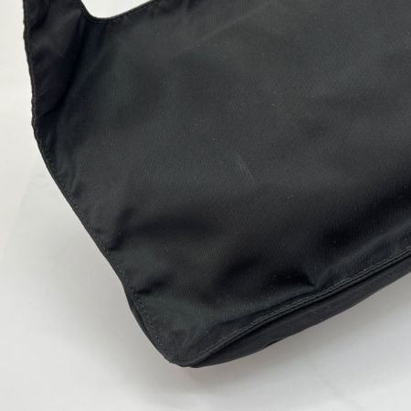  PRADA プラダ ショルダーバッグ ナイロン 三角プレート BT0521 ブラック