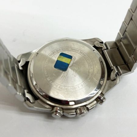  CASIO カシオ エディフィス 腕時計 クロノグラフ EFR-516DJ グレー×ブラック