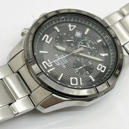  CASIO カシオ エディフィス 腕時計 クロノグラフ EFR-516DJ グレー×ブラック