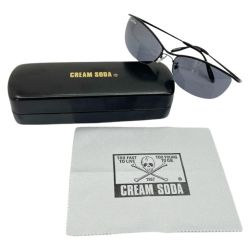 ◆◆ CREAM SODA クリームソーダ サングラス ブラック ブラック Bランク