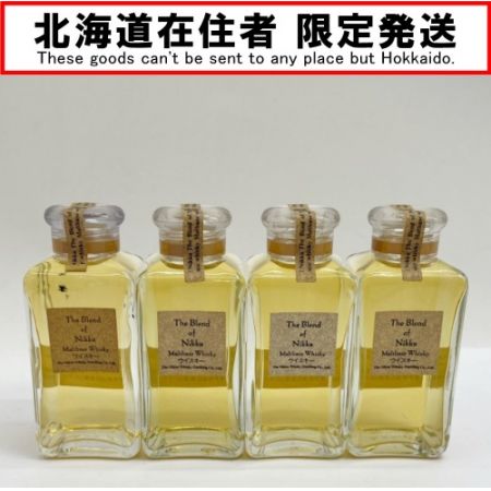 【北海道内限定発送】 NIKKA WHISKY ニッカウイスキー ブレンドオブニッカ 50ml×4本 4本まとめ 未開栓