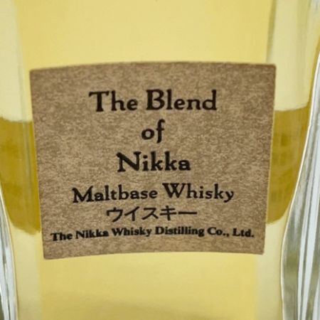 【北海道内限定発送】 NIKKA WHISKY ニッカウイスキー ブレンドオブニッカ 50ml×4本 4本まとめ 未開栓