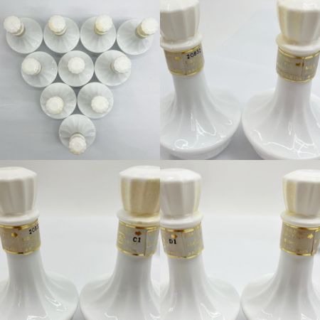 【北海道内限定発送】 NIKKA WHISKY ニッカウイスキー 鶴 50ml×10本 ミニボトル10本まとめ 陶器ボトル 未開栓