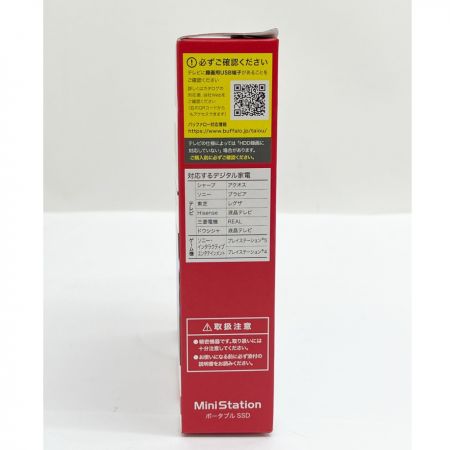  BUFFALO バッファロー 外付けスティックSSD　1.0TB SSD-SCT1.0U3-BA
