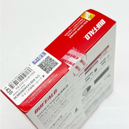  BUFFALO バッファロー 外付けスティックSSD　1.0TB SSD-SCT1.0U3-BA