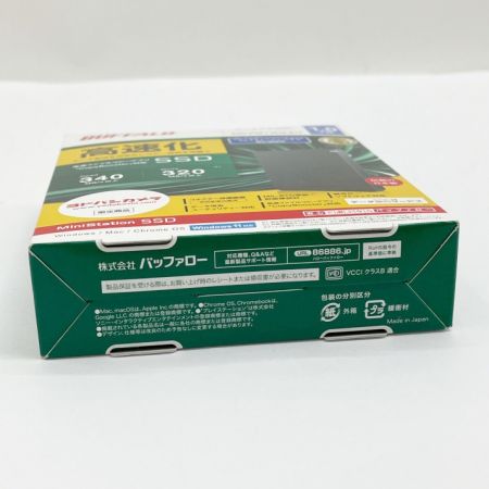  BUFFALO バッファロー 外付けSSD ポータブル ヨドバシカメラ限定モデル SSD-PGF1.0U3-B/Y