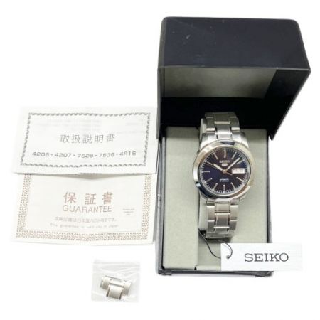  SEIKO5 セイコーファイブ SEIKO5 腕時計 自動巻き 7S26-02W0