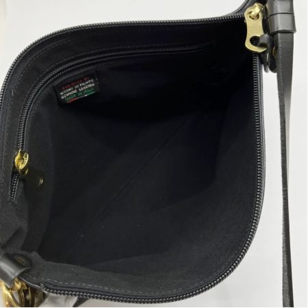  IL BISONTE イルビゾンテ  バッグ ショルダーバッグ レザー ブラック