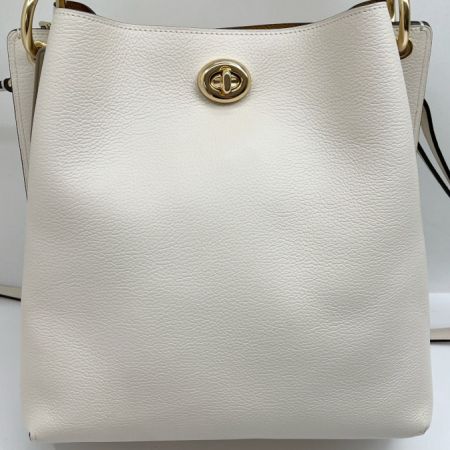  COACH コーチ トートバッグ ショルダーバッグ 2wayバッグ 55200 アイボリー