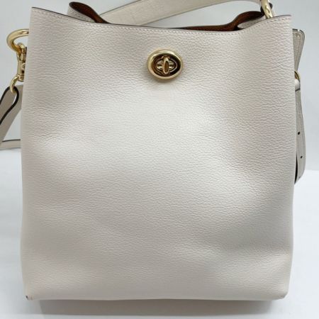  COACH コーチ トートバッグ ショルダーバッグ 2wayバッグ 55200 アイボリー