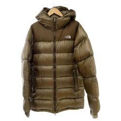 ◆◆ THE NORTH FACE ザノースフェイス ダウンジャケット ナイロン SIZE XL ND18903 ブラウン Bランク