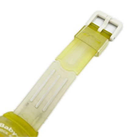  CASIO カシオ 腕時計 Baby-G Reef クォーツ ライトイエロー R8.1月電池交換済 BG-370