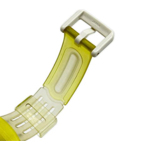  CASIO カシオ 腕時計 Baby-G Reef クォーツ ライトイエロー R8.1月電池交換済 BG-370