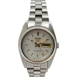 ◆◆ SEIKO セイコー 腕時計 セイコー5 レディース 自動巻き 4206-0510 Bランク