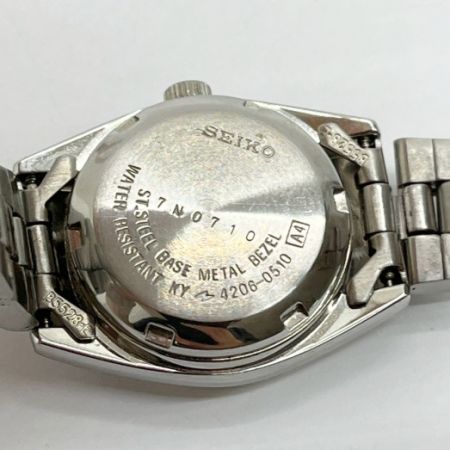  SEIKO セイコー 腕時計 セイコー5 レディース 自動巻き 4206-0510