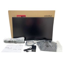◆◆ KOORUI ゲーミングモニター 液晶モニター カラーディスプレイユニット 25E3A 25E3A ブラック Sランク