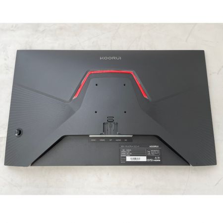  KOORUI ゲーミングモニター 液晶モニター カラーディスプレイユニット 25E3A 25E3A ブラック