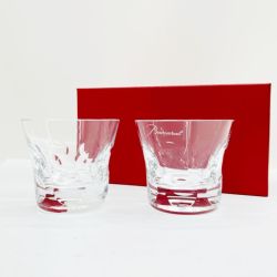 ◆◆ Baccarat バカラ ロックグラス ペア ベルーガ Aランク