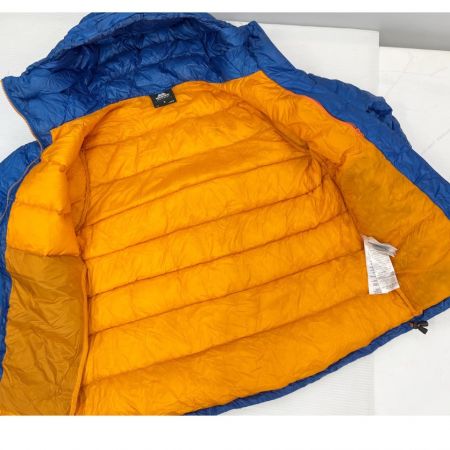  MOUNTAIN EQUIPMENT マウンテンエクイップメント ダウンジャケット 収納袋付き Sサイズ ブルー