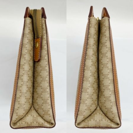  CELINE セリーヌ クラッチバッグ セカンドバッグ マカダム M90 ブラウン