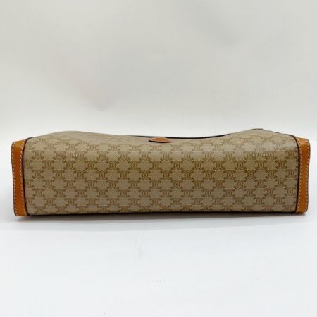  CELINE セリーヌ クラッチバッグ セカンドバッグ マカダム M90 ブラウン