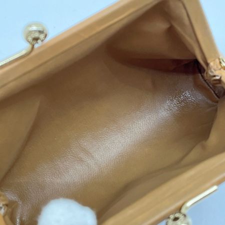  CELINE セリーヌ がま口財布 CELINE マカダム コインケース M18 ベージュ