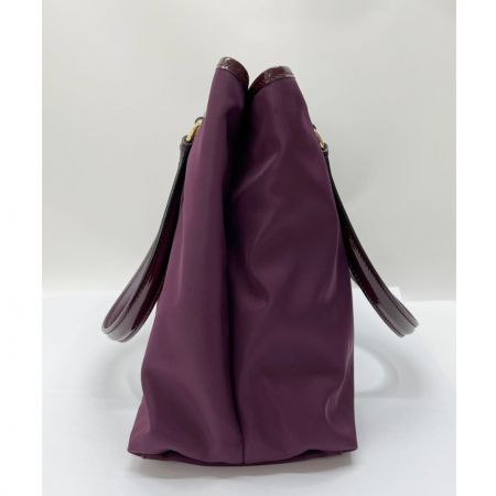  Salvatore Ferragamo サルヴァトーレフェラガモ ヴァラ リボン トートバッグ ナイロン FJ-21 E166 インディゴ