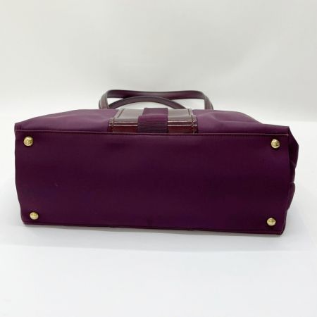  Salvatore Ferragamo サルヴァトーレフェラガモ ヴァラ リボン トートバッグ ナイロン FJ-21 E166 インディゴ