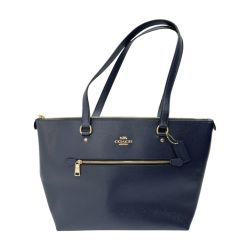 ◆◆ COACH コーチ バッグ トートバッグ  ギャラリー F79608 ネイビー Sランク