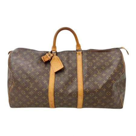  LOUIS VUITTON ルイヴィトン ボストンバッグ モノグラム キーポル 55 M41424 ブラウン系