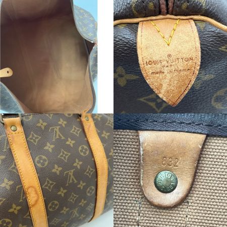  LOUIS VUITTON ルイヴィトン ボストンバッグ モノグラム キーポル 55 M41424 ブラウン系
