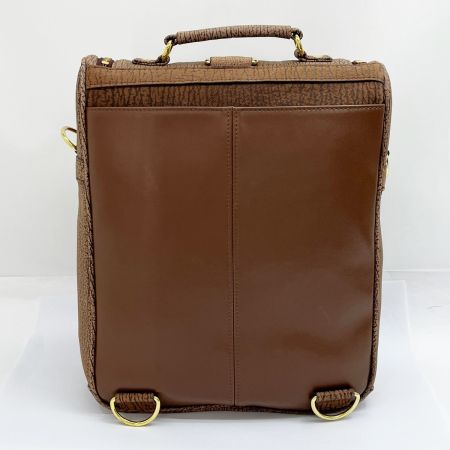   PROVENZANO プロヴェンザノ リュックサック バックパック シマカモシカ革 ブラック