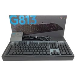 ◆◆ Logicool ロジクール RGB メカニカル ゲーミングキーボード(リニア) G813 ブラック Bランク