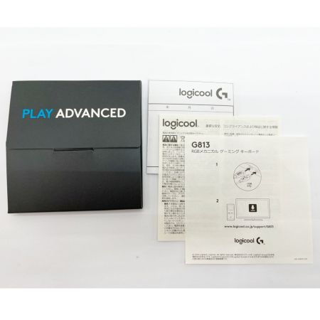  Logicool ロジクール RGB メカニカル ゲーミングキーボード(リニア) G813 ブラック