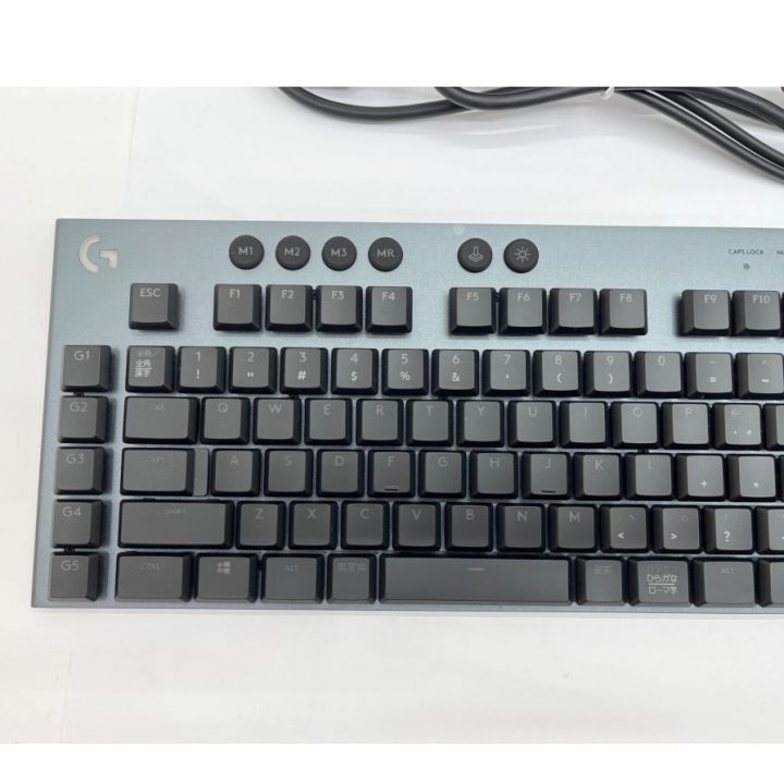 Logicool ロジクール RGB メカニカル ゲーミングキーボード(リニア) G813 ブラック｜中古｜なんでもリサイクルビッグバン