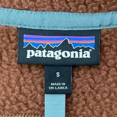  Patagonia パタゴニア レトロ ベスト ボア フリースベスト Sサイズ STY22825 ブラウン