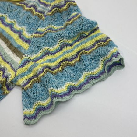  ISSEY MIYAKE イッセイミヤケ HAAT HEART 半袖カットソー サイズ2 HA01KJ375 スカイブルー