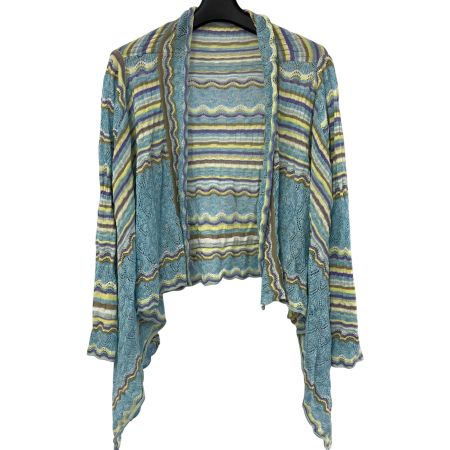  ISSEY MIYAKE イッセイミヤケ カーディガン  HAAT HEART 2 HA01KJ377 スカイブルー