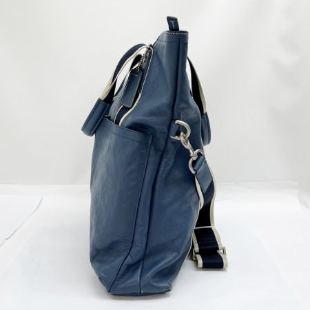 COACH コーチ ショルダーバッグ F70558 ブルー
