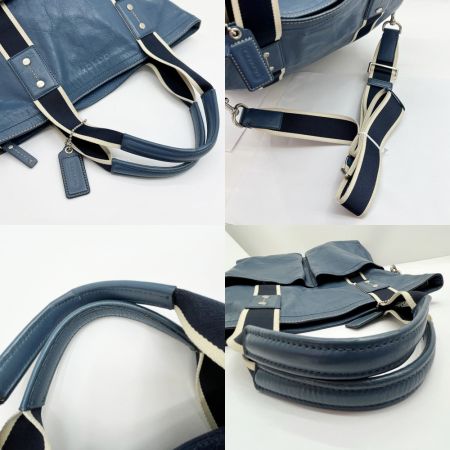  COACH コーチ ショルダーバッグ F70558 ブルー