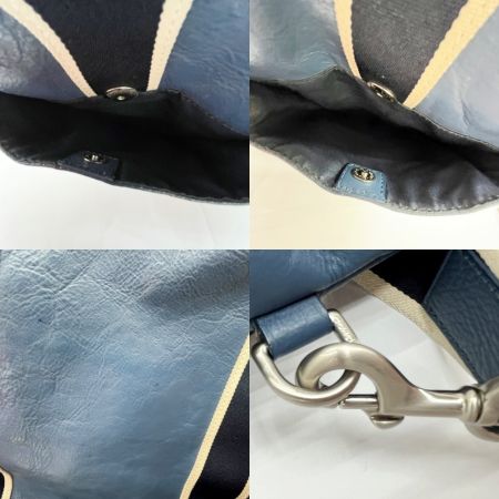 COACH コーチ ショルダーバッグ F70558 ブルー