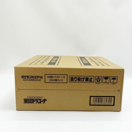   トレカ ポケモンカード 楽園ドラゴーナ 30個×12ケース(360個入)1カートン