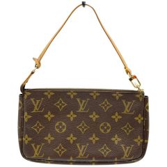  LOUIS VUITTON ルイヴィトン アクセサリーポーチ ポシェット・アクセソワール モノグラム M51980 ブラウン Bランク