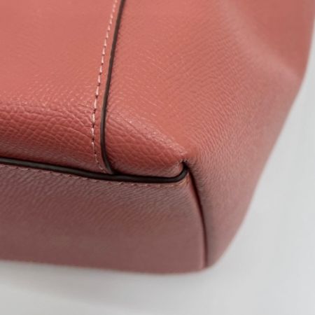 COACH コーチ トートバッグ 肩掛け アヴァ クロスグレイン F57526 ピンク