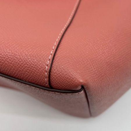  COACH コーチ トートバッグ 肩掛け アヴァ クロスグレイン F57526 ピンク